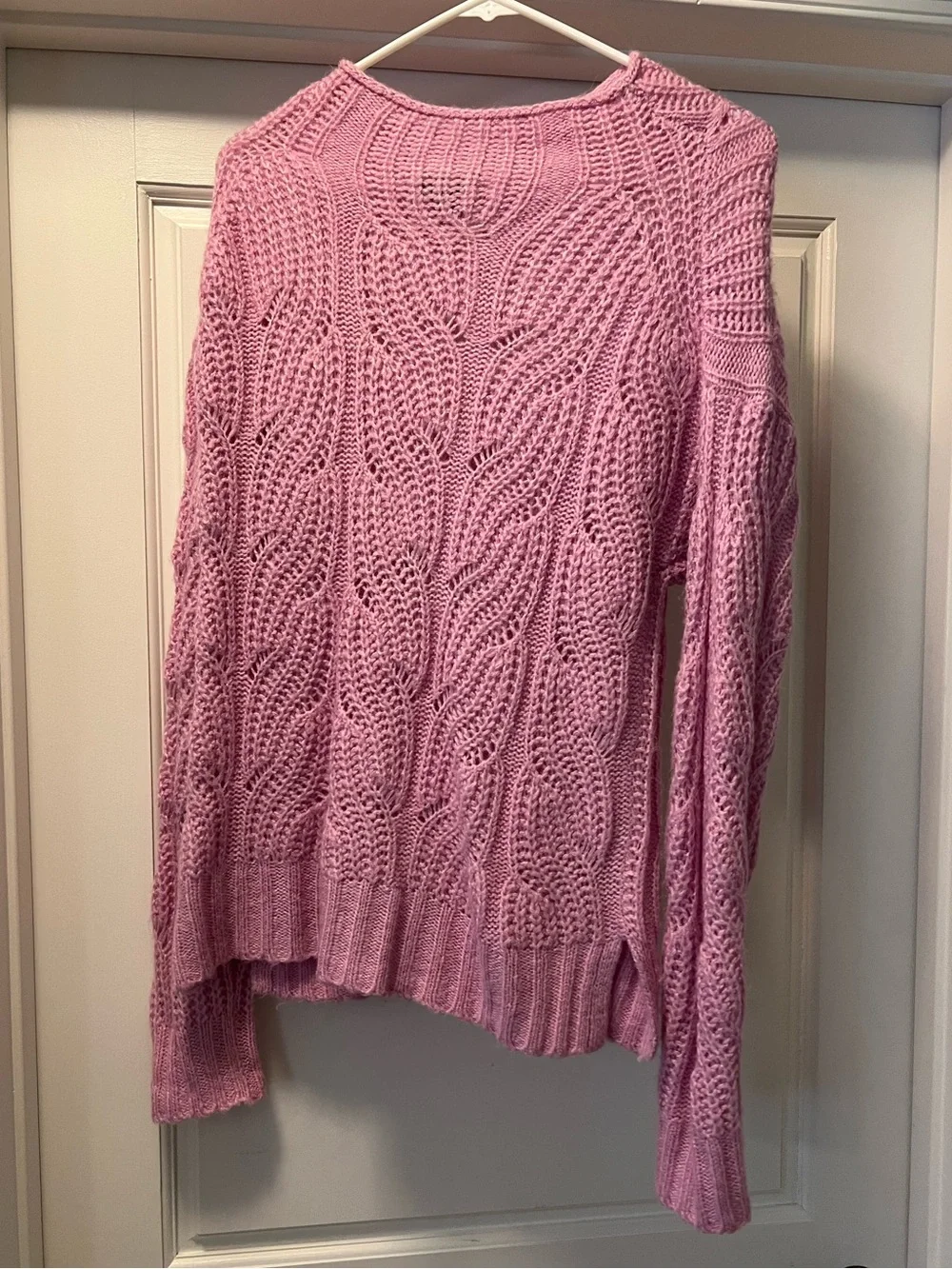 J. Crew Oversized Pink Sweater
